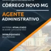 Apostila Agente Administrativo Pref Córrego Novo MG 2022