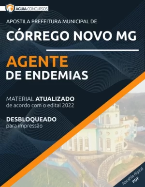 Apostila Agente de Endemias Córrego Novo MG 2022