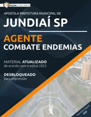 Apostila Agente Combate Endemias Pref Jundiaí SP 2022
