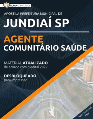 Apostila Agente Comunitário Saúde Pref Jundiaí SP 2022