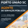 Apostila Agente Serviços Públicos Pref Porto União SC 2022