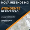 Apostila Atendente de Recepção Nova Resende MG 2022