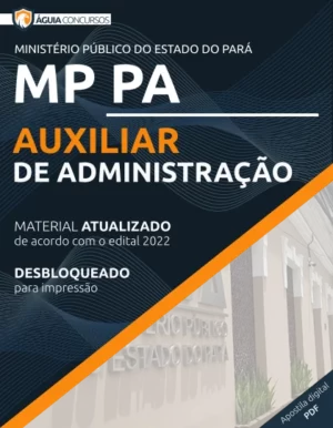 Apostila Auxiliar de Administração Concurso MP PA 2022