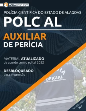 Apostila Auxiliar de Perícia Concurso POLC AL 2022