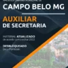 Apostila Auxiliar de Secretaria Câmara Campo Belo MG 2022
