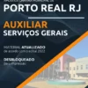 Apostila Auxiliar Serviços Gerais Câmara Porto Real RJ 2022