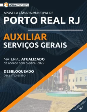 Apostila Auxiliar Serviços Gerais Câmara Porto Real RJ 2022