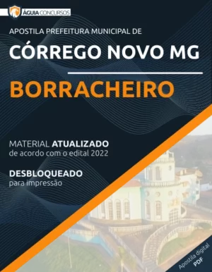 Apostila Borracheiro Pref Córrego Novo MG 2022