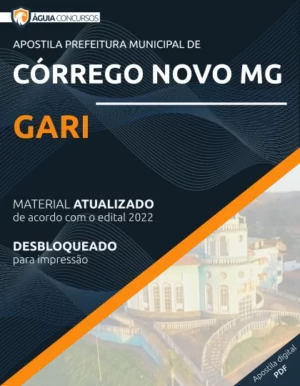 Apostila Gari Prefeitura Córrego Novo MG 2022