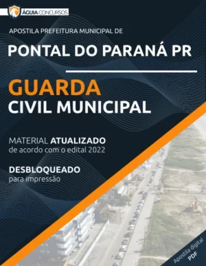 Apostila Guarda Municipal Pref Pontal do Paraná PR 2022