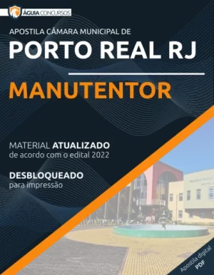 Apostila Manutentor Concurso Câmara Porto Real RJ 2022