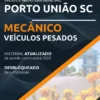 Apostila Mecânico Veículos Pesados Pref Porto União SC 2022