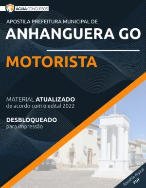 Apostila Motorista Pref Anhanguera GO 2022