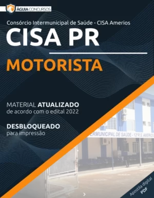 Apostila Motorista Concurso CISA PR 2022