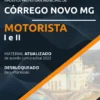 Apostila Motorista Córrego Novo MG 2022