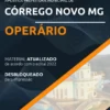 Apostila Operário Pref Córrego Novo MG 2022