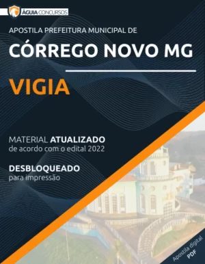 Apostila Vigia Pref Córrego Novo MG 2022