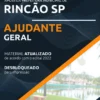 Apostila Ajudante Geral Concurso Pref Rincão SP 2022