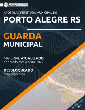 Apostila Guarda Municipal Pref Porto Alegre RS 2022