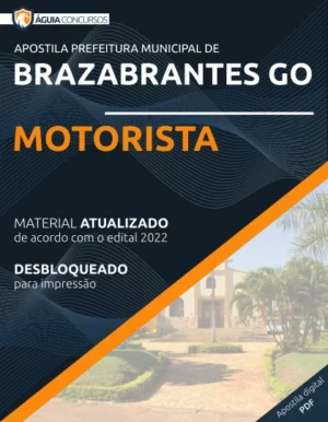 Apostila Motorista Concurso Pref Brazabrantes GO 2022