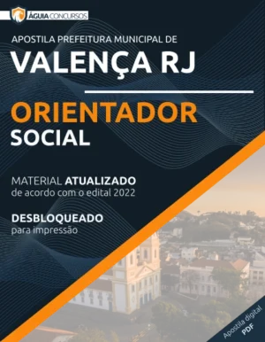 Apostila Orientador Social Pref Valença RJ 2022
