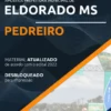 Apostila Pedreiro Concurso Pref Eldorado MS 2022