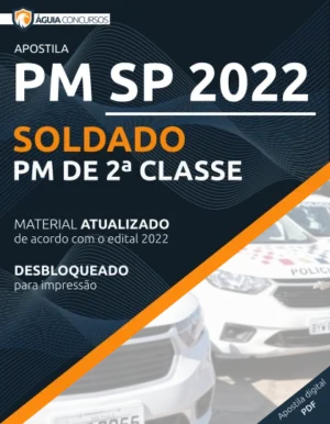 Apostila Soldado Concurso PM SP 2022