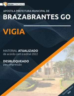 Apostila Vigia Concurso Pref Brazabrantes GO 2022