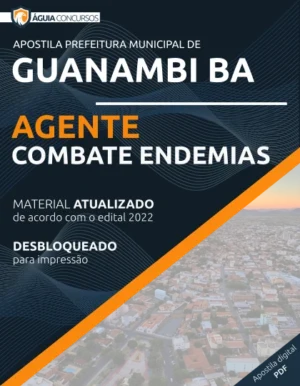 Apostila Agente Combate Endemias Guanambi BA 2022