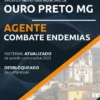 Apostila Agente Combate Endemias Ouro Preto MG 2022