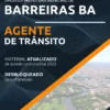 Apostila Agente de Trânsito Pref Barreiras BA 2022