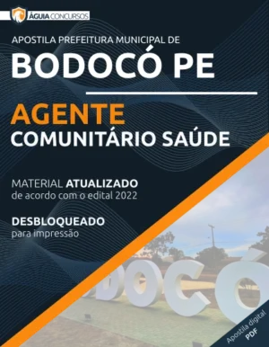 Apostila Agente Comunitário Saúde Bodocó PE 2022