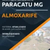 Apostila Almoxarife Concurso Pref Paracatu MG 2022