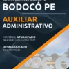 Apostila Auxiliar Administrativo Pref Bodocó PE 2022