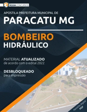 Apostila Bombeiro Hidráulico Concurso Paracatu MG 2022