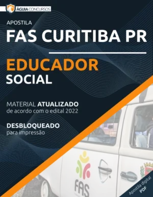 Apostila Educador Social FAS Curitiba PR 2022