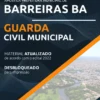 Apostila Guarda Civil Municipal Barreiras BA 2022