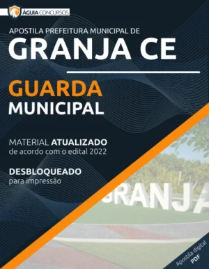 Apostila Guarda Municipal Pref Granja CE 2022