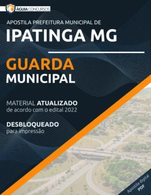 Apostila Guarda Municipal Pref Ipatinga MG 2022