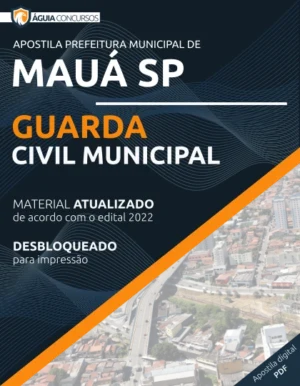 Apostila Guarda Civil Municipal Pref Mauá SP 2022