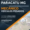 Apostila Mecânico Máquinas Pesadas Paracatu MG 2022