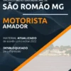 Apostila Motorista Amador Pref São Romão MG 2022