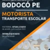 Apostila Motorista Transporte Escolar Bodocó PE 2022