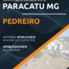 Apostila Pedreiro Concurso Pref Paracatu MG 2022