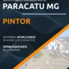 Apostila Pintor Concurso Pref Paracatu MG 2022