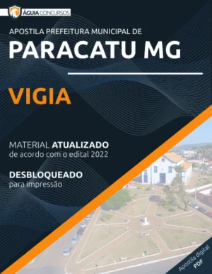 Apostila Vigia Concurso Pref Paracatu MG 2022