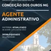 Apostila Agente Administrativo Conceição dos Ouros MG 2022