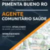 Apostila Agente Comunitário Saúde Pref Pimenta Bueno RO 2022