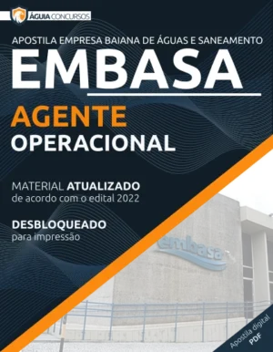 Apostila Agente Operacional Concurso EMBASA 2022