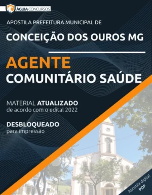 Apostila Agente Comunitário Saúde Conceição dos Ouros MG 2022